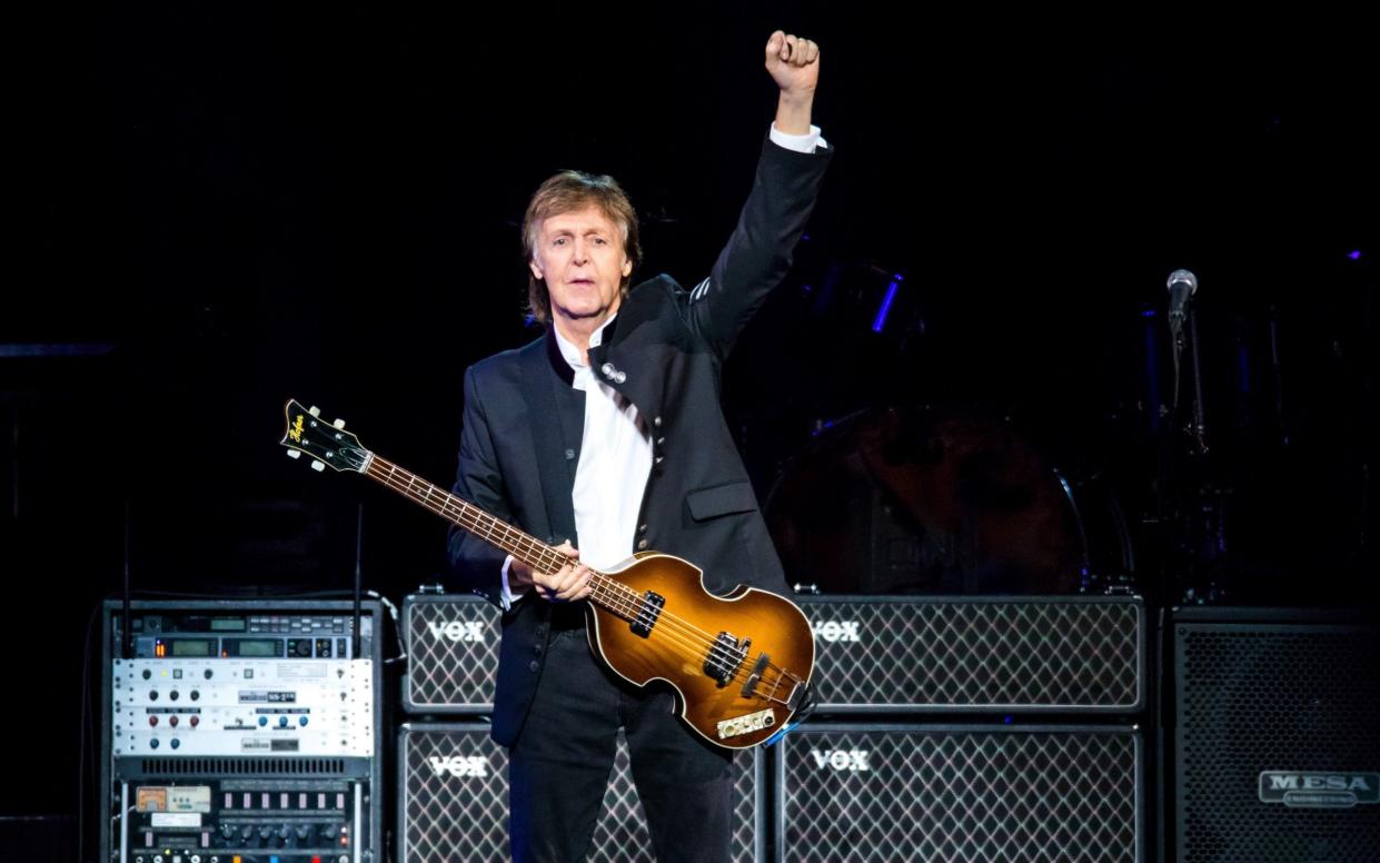 Paul McCartney, aged 78, has released the third album in his solo series - Getty