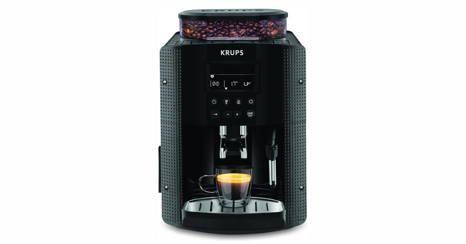 Esta Krups te ofrecerá un delicioso café recién molido - Imagen: Amazon México