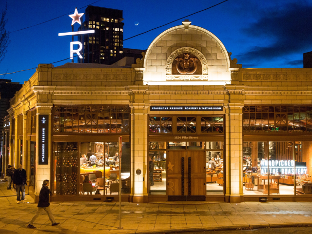 The World's Largest Starbucks Is The Willy Wonka Factory Of Coffee