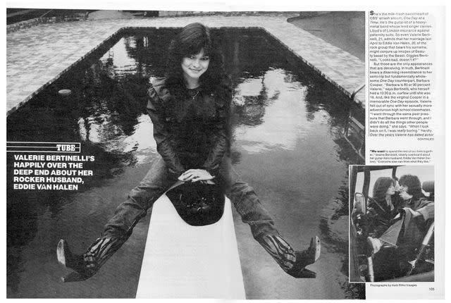 Valerie Bertinelli in PEOPLE in 1981