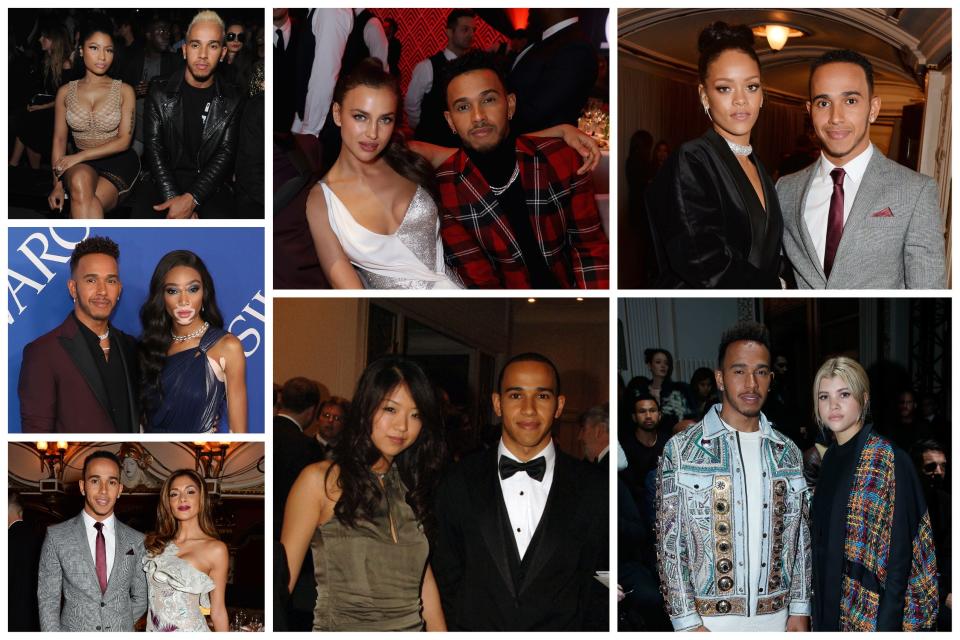 Lewis Hamilton relationships