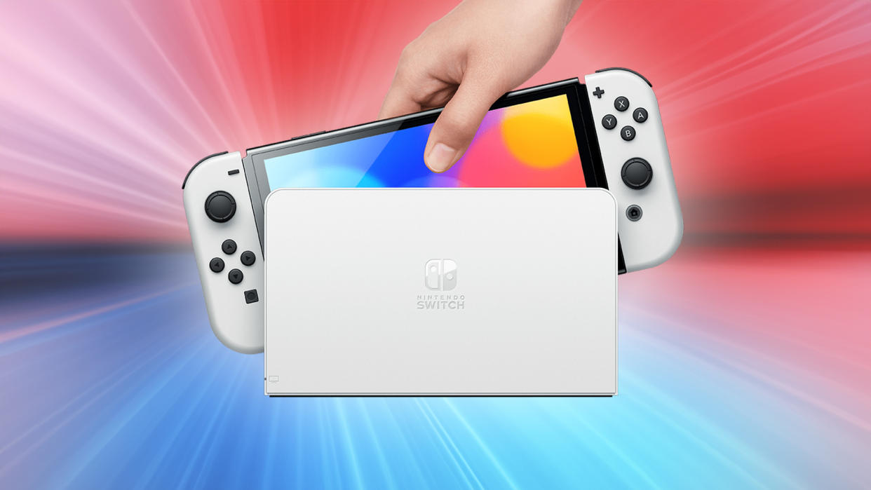 Nintendo Switch OLED. 