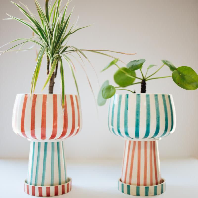 38) Kaya 3-Piece Ceramic Planter by Justina Blakeney®