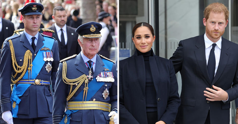 The royal family: Prince William, King Charles, Meghan Markle and Prince Harry