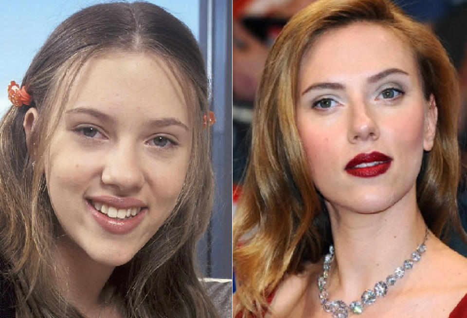 Scarlett Johansson. Este es el caso de una ´niña buena´ que con los años, y gracias a su carrera, se ha convertido en un ícono de sensualidad. Fotos: iledebeaute.ru - Getty Images