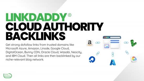 Linkdaddy Cloud Authority Backlinks Services