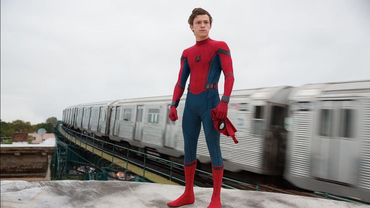 Tom Holland dans Spider-Man - Sony Pictures