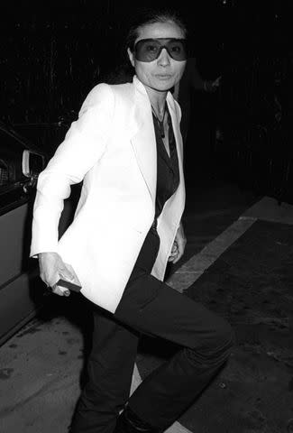 <p>Ron Galella, Ltd./Ron Galella Collection via Getty</p> Yoko Ono in 1981