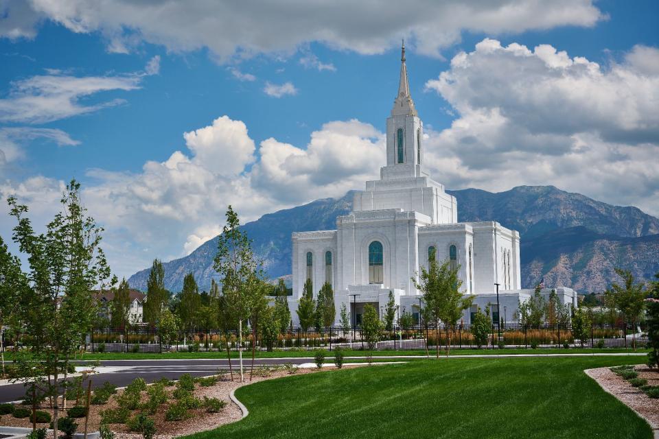 The Orem Utah Temple.