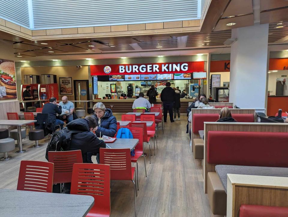 burger king interior