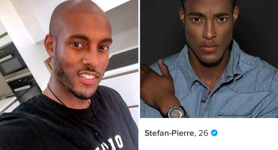 'Mr Tinder' Stefan Pierre-Tomlin is back on the dating scene. [Photo: Caters]