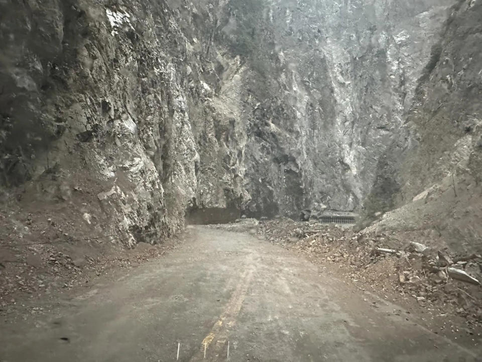 中橫公路路況。（圖／公路局提供）