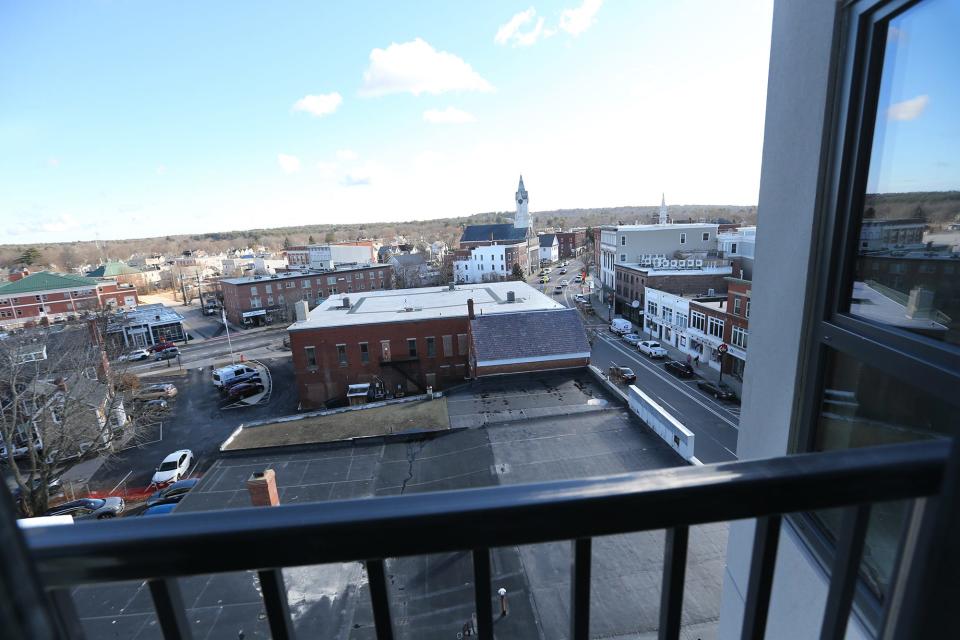 The Howard building under construction at 55 North Main St. in Rochester offers views of the city.