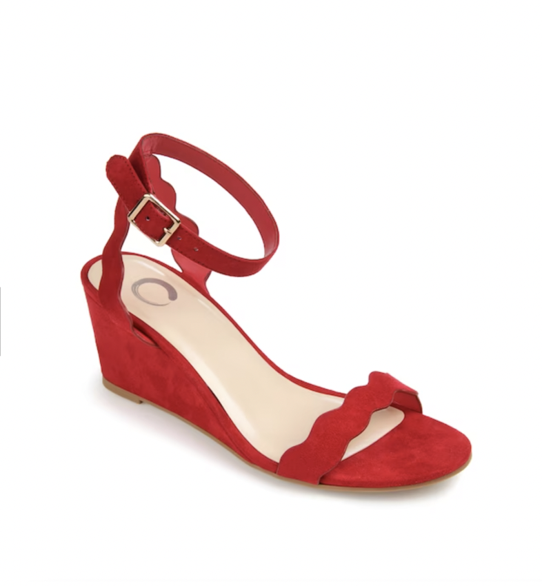 3) Loucia Wedge Sandal