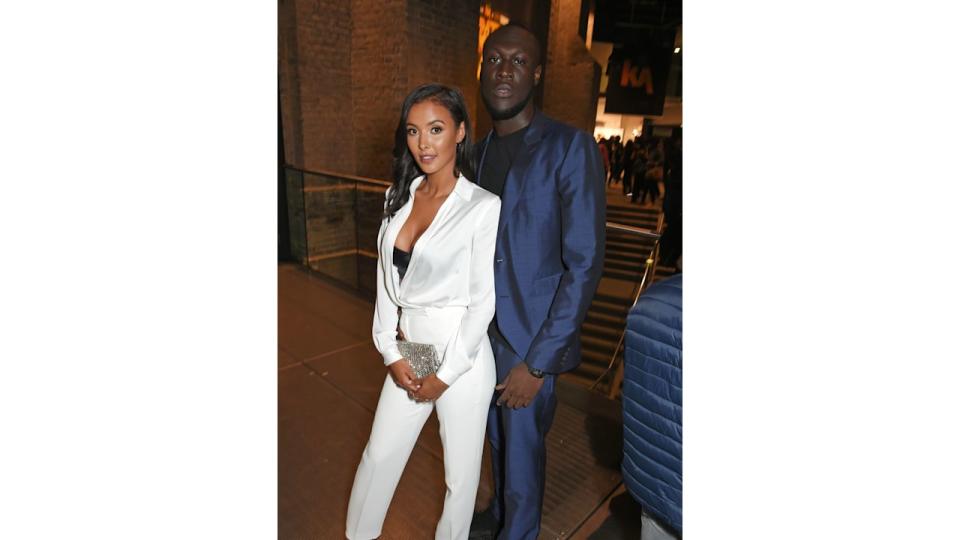 Maya Jama and Stormzy at The KA & GRM Daily Rated Awards 2017