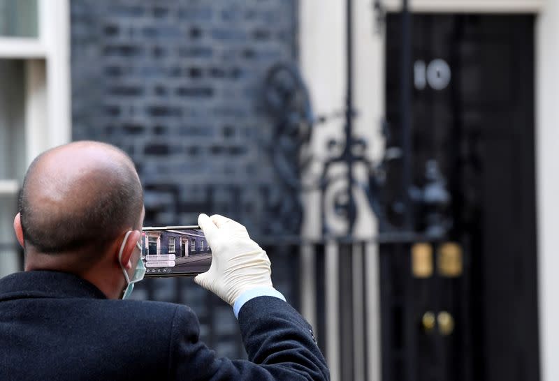 FILE PHOTO: The spread of the coronavirus disease (COVID-19) in London