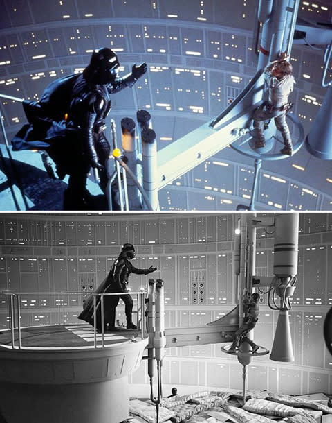 CLASSIC MOVIE SCENES: BEFORE AND AFTER SPECIAL EFFECTS