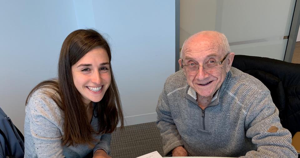 Researching "The Upstander," Jori Epstein interviewed Max Glauben about his Holocaust survival over the course of several years.