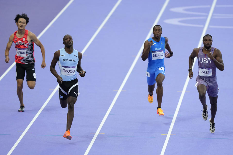 2025 Olympics schedule Aug. 8 Men's basketball semifinals, Noah Lyles