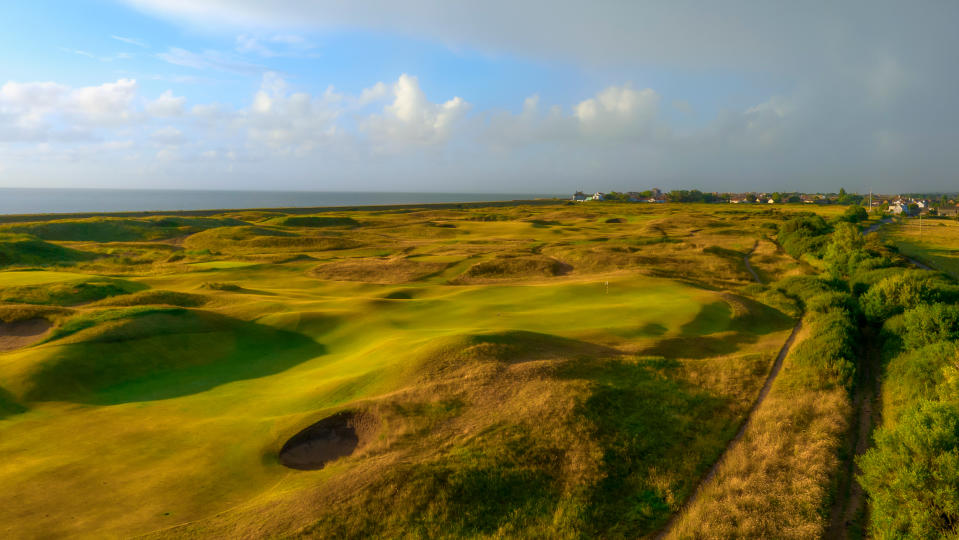 Royal Cinque Ports from above