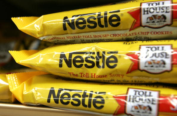 <p>Nestlé S.A. is a Swiss multinational nutritional and health-related consumer goods company headquartered in Switzerland. It is the largest food company in the world measured by revenues and as of 2011 its net sales stood at <b>$12,808 million</b>. It’s known for Kit Kat and Smarties chocolates and for its brand of Nescafé coffee.</p><p> Photo: Getty Images</p>