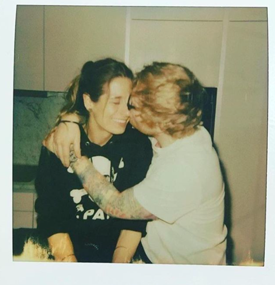 Sheeran and Seaborn have been together since 2015 (Instagram)