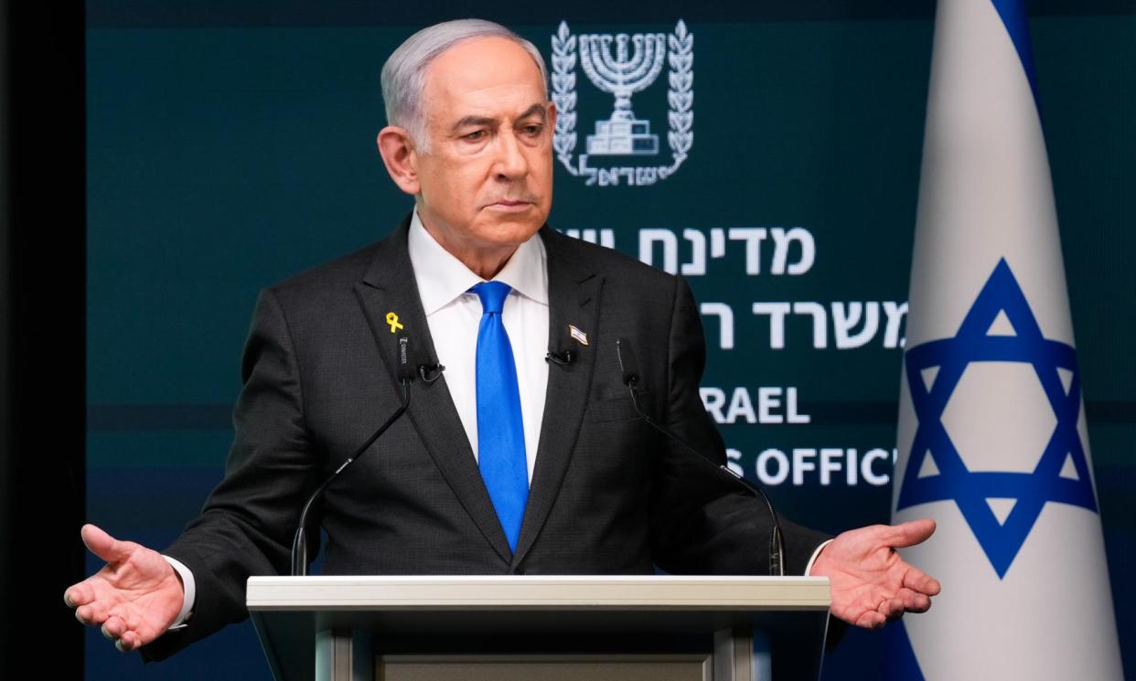 <span>Benjamin Netanyahu’s remarks ensure a deep diplomatic rift between Israel and the UK is now likely.</span><span>Photograph: Ohad Zwigenberg/EPA</span>