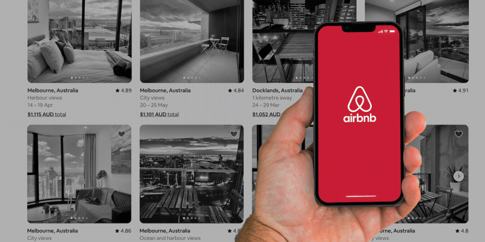 Airbnb.com, Shutterstock/ The Conversation