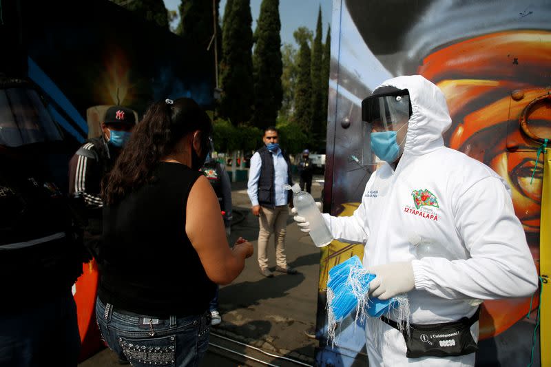 Outbreak of the coronavirus disease (COVID-19), in Mexico City