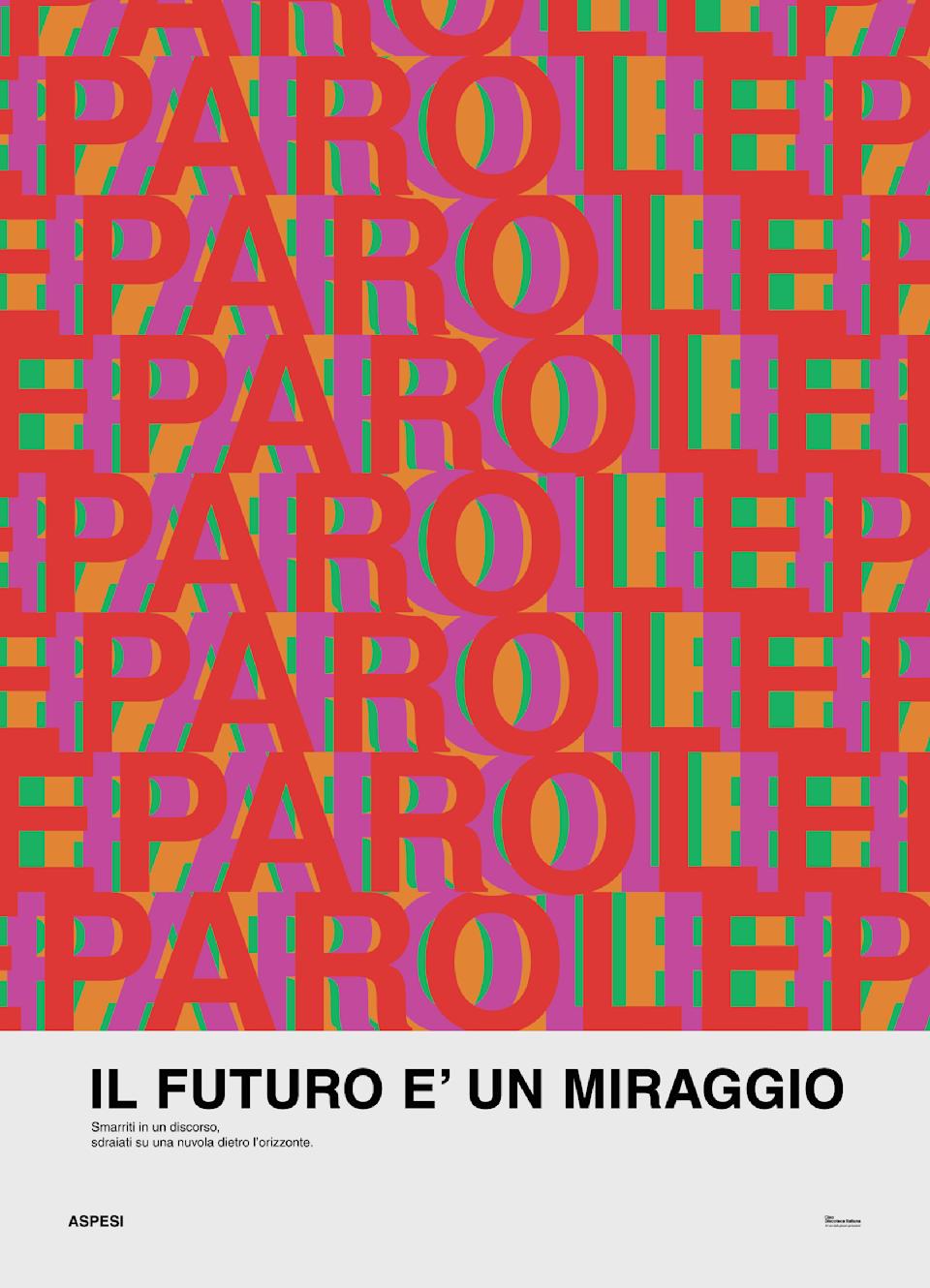 The Apses x Ciao Discoteca Italiana “Il futuro è un miraggio” poster. - Credit: Courtesy image