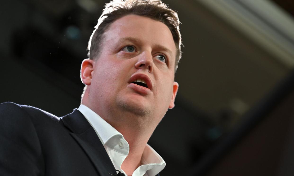 <span>‘We’ve told Cbus in no uncertain terms it must urgently divest of all shares in companies like Lockheed Martin and Raytheon/RTX,’ CFMEU national secretary, Zach Smith, said.</span><span>Photograph: Mick Tsikas/AAP</span>