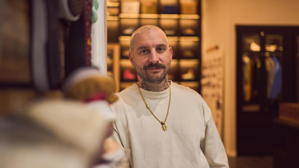 The Shoe Surgeon's founder, Dominic Ciambrone.