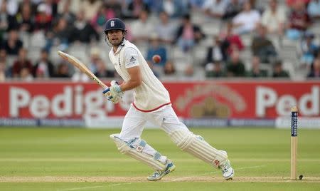 England's Alastair Cook in action. Action Images via Reuters / Philip Brown