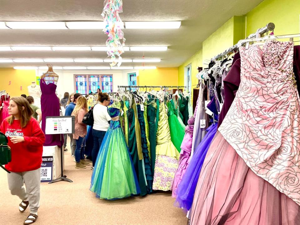 The annual Fairy Godmother Dress Boutique is set for Jan. 20 at First Presbyterian Church in Wooster.