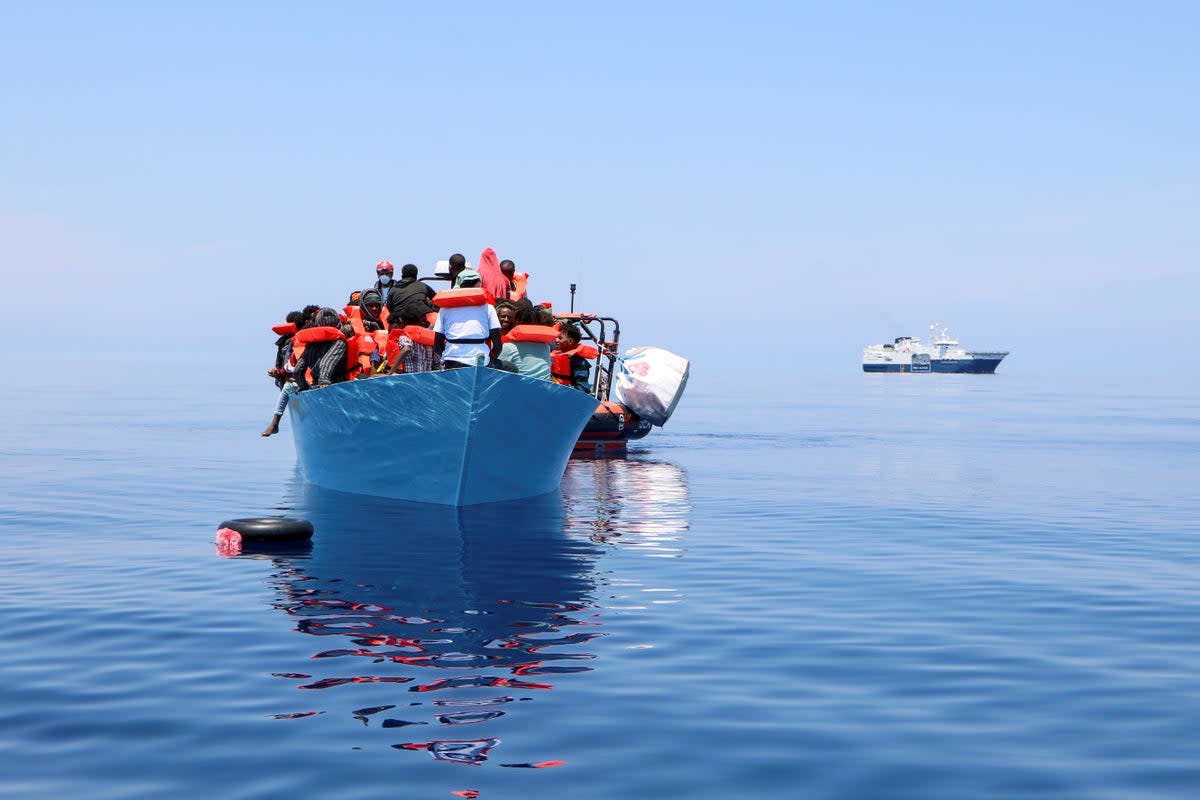 The central Mediterranean remains  one of the world's most dangerous migration routes (File picture) (via REUTERS)