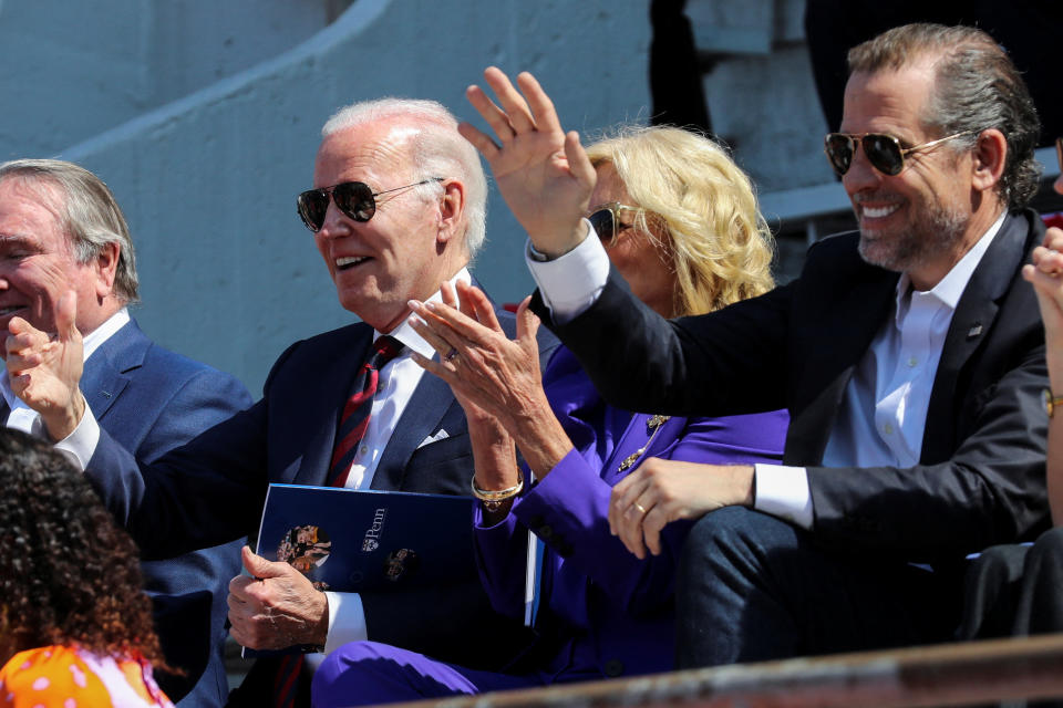 Joe Biden, Jill Biden and Hunter Biden
