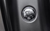 <p>Jeep has long touted the “Trail Rated” capabilities of its SUVs with both an actual test of fortitude on the formidable Rubicon Trail and, more visibly, a physical badge saying as much affixed to customer cars. Mercedes-Benz is getting in on the action with a badge signifying the G-class’s own off-road litmus test. Only Mercedes doesn’t use the Rubicon Trail for testing, <a rel="nofollow noopener" href="https://www.caranddriver.com/reviews/2019-mercedes-benz-g-class-prototype-ride-review" target="_blank" data-ylk="slk:it uses the Schöckl;elm:context_link;itc:0;sec:content-canvas" class="link ">it uses the Schöckl</a>, a gnarly mountain trail in Austria near the factory where G-wagens are made. Open the 2019 G-class’s front door and you’ll see a “Schöckl Proved” stamp right on the door jamb. Try not to be Schöckled when you see it.</p>