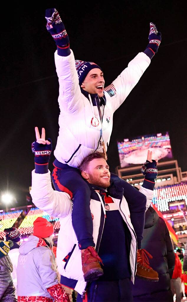 Adam Rippon, Gus Kenworthy, 2018 Olympic Games