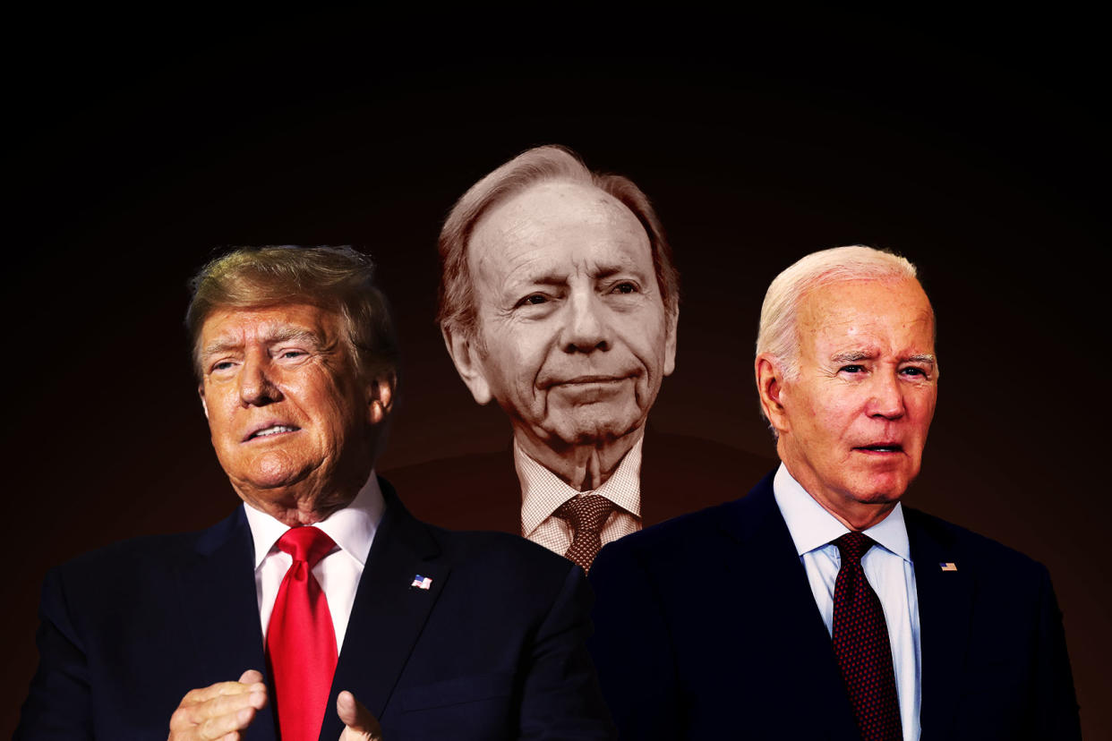 Donald Trump; Joe Biden; Joe Lieberman Photo illustration by Salon/Getty Images