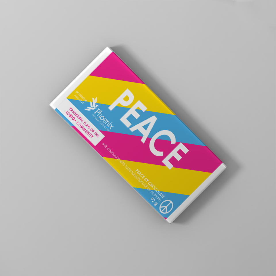 Peace by Chocolate – Pansexual Flag