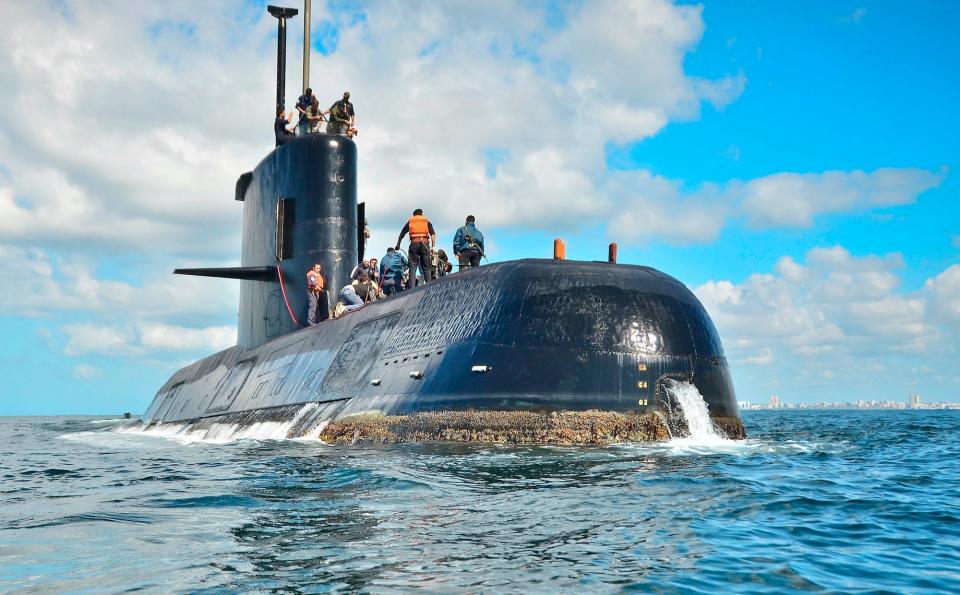 san juan submarine