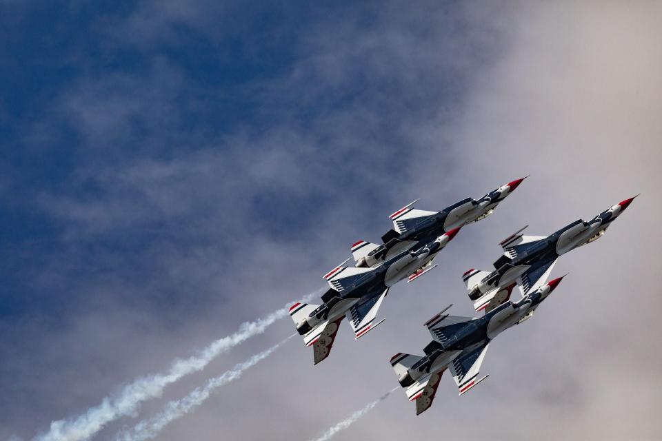 The 2023 Orlando Air Show at Orlando Sanford International Airport.