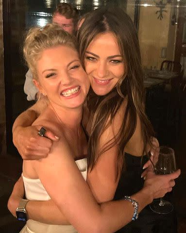 <p>Alexandra Park/Instagram</p> Cariba Heine at her wedding with Alexandra Park