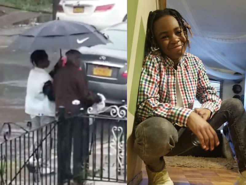 Jordan Glover-Ingram is going viral after helping an elderly man get home in the rain. (Photo: Facebook/Lizz Ingram)