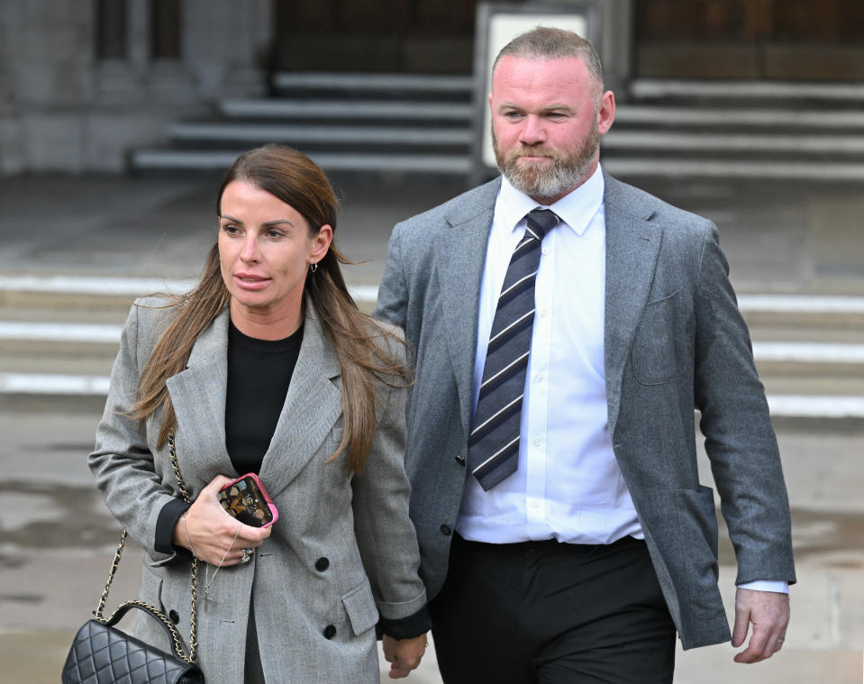 Coleen Rooney has shared details about her marriage in the documentary Coleen Rooney: The Real Wagatha Story. (Getty Images)