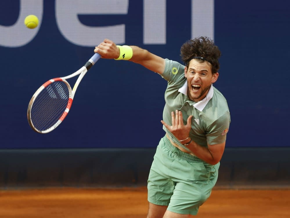 In München schon ausgeschieden: Dominic Thiem (IMAGO/Juergen Hasenkopf)