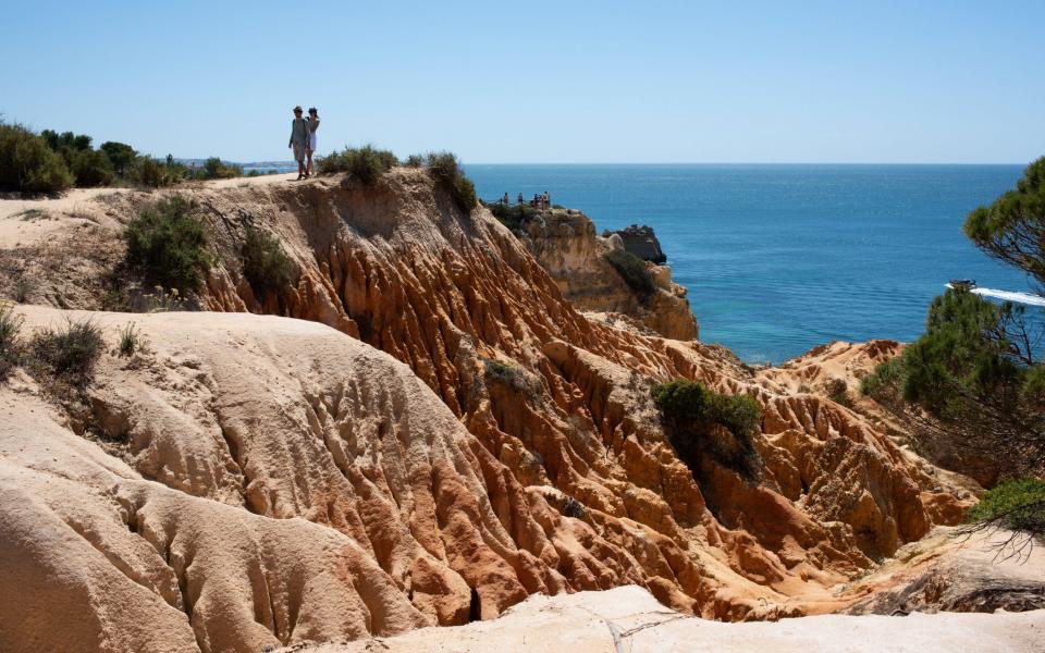 Beautiful beaches are in easy access from the coastal trail, so you can divert your walks for regular swims