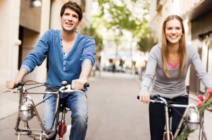 Bike ride, walk or take public transportation