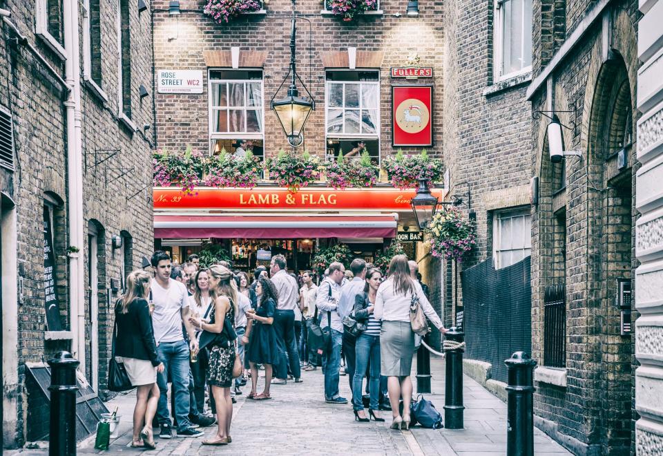 An essential stop on all pub crawls through London - getty