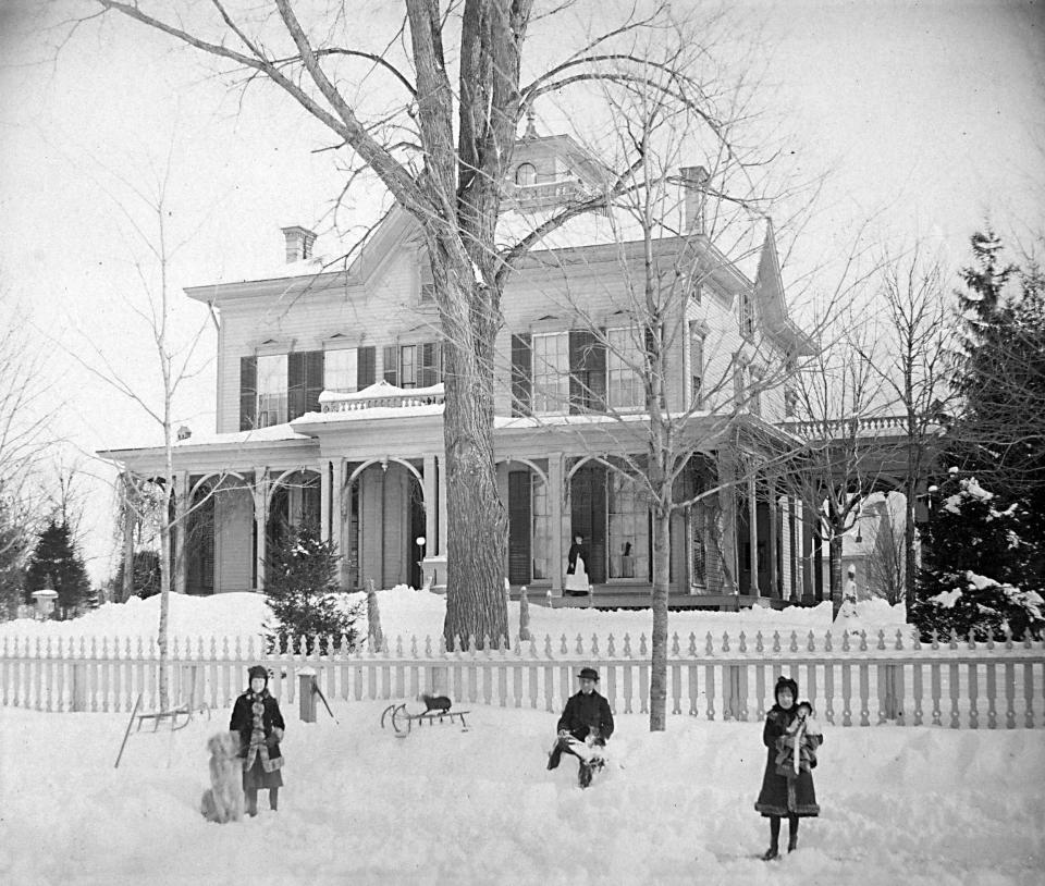 In 1864, John Butterfield built his dream house on the old State Fair grounds on Genesee Street in Utica, across the street from the former Pin-O-Rama bowling establishment. Butterfield was well-known across the country for in the 1850s, his Overland Mail stagecoaches were the first to deliver mail and passengers daily between the Mississippi and California in 25 days or fewer. His mansion was torn down in the mid-20th century.